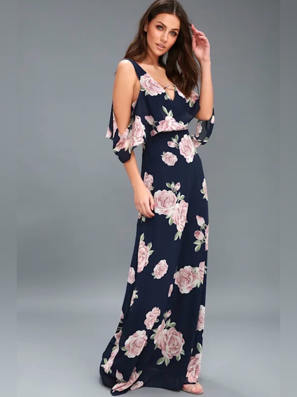 Lulu's The Very Thought of You Maxi Dress - Picture 2 of 11